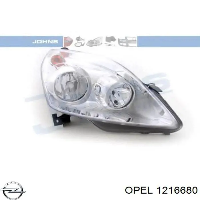 1216680 Opel faro derecho