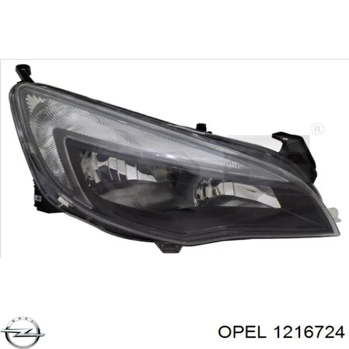 Faro Opel 1216724 precio, desde 148,60 EUR