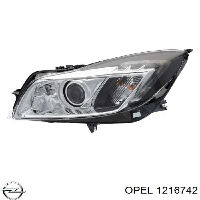 Comprar 1216742 Opel Faro delantero izquierdo