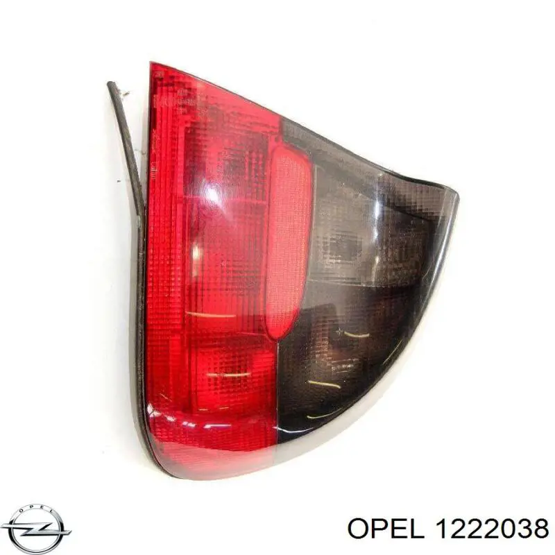 1222038 Opel piloto posterior derecho
