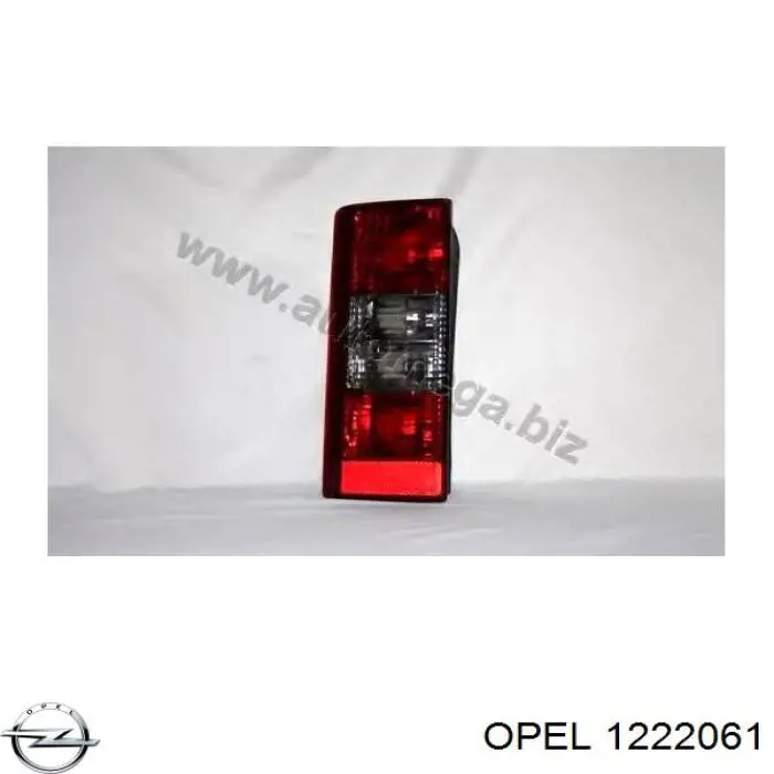 Piloto trasero izquierdo Opel 1222061 precio, desde 46,46 EUR