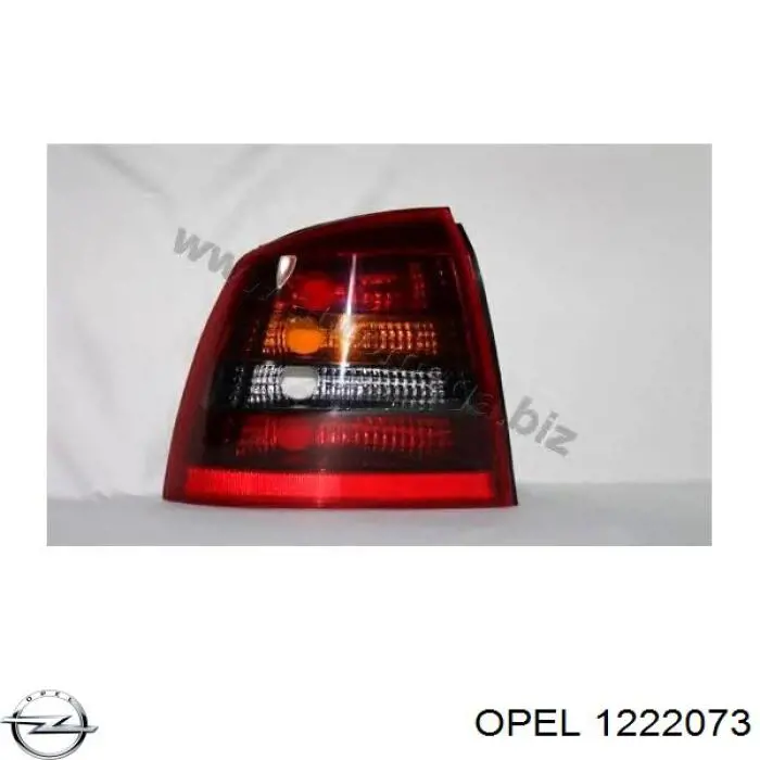 1222073 Opel piloto posterior izquierdo