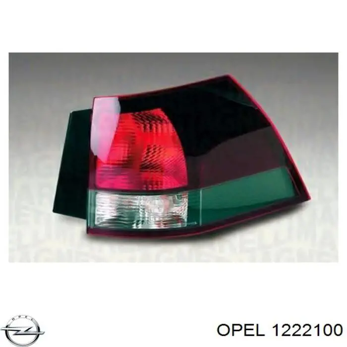 1222100 Opel piloto posterior exterior derecho