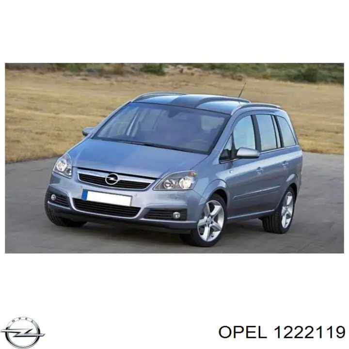 1222119 Opel piloto posterior izquierdo