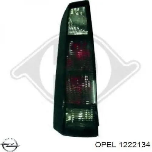 1222134 Opel Piloto trasero derecho