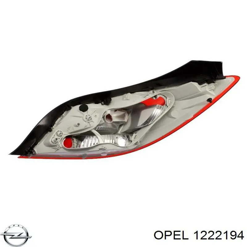 Comprar 1222194 Opel Piloto trasero derecho