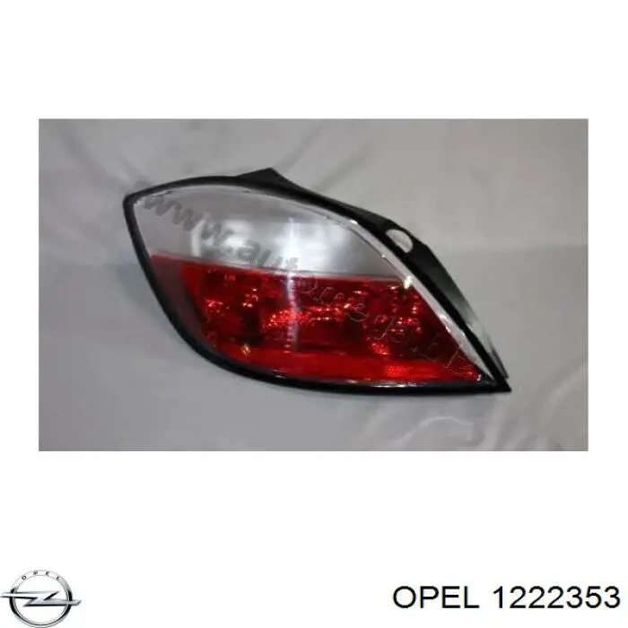 1222353 Opel piloto posterior izquierdo
