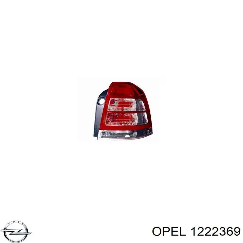 Piloto trasero derecho Opel 1222369 precio, desde 128,39 EUR