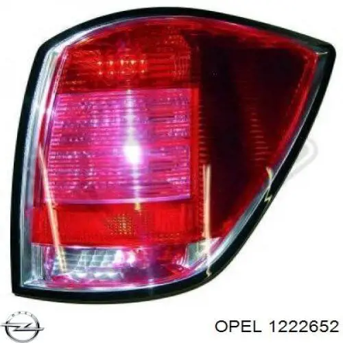 Piloto trasero izquierdo Opel 1222652 precio, desde 87,92 EUR