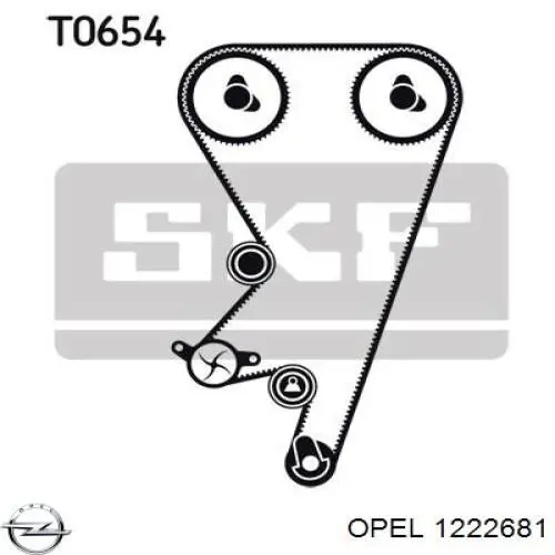 Lampara de luz de freno adicional  Opel 1222681 precio, desde 52,77 EUR