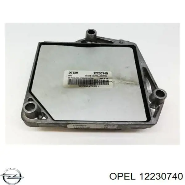 12230740 Opel centralina del motor / modulo de control del motor (ecu)