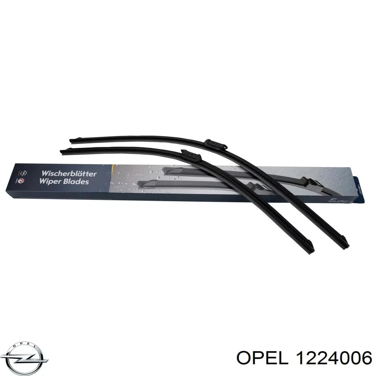 Luz matricula 1224006 Opel