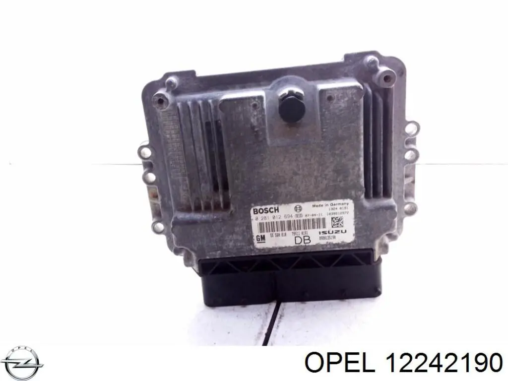 Unidad de control del motor  Opel 12242190 precio, desde 225,06 EUR