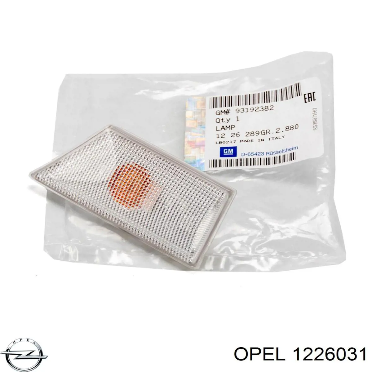 Luz intermitente de guardabarros derecho Opel 93172540 precio, desde 9,85 EUR