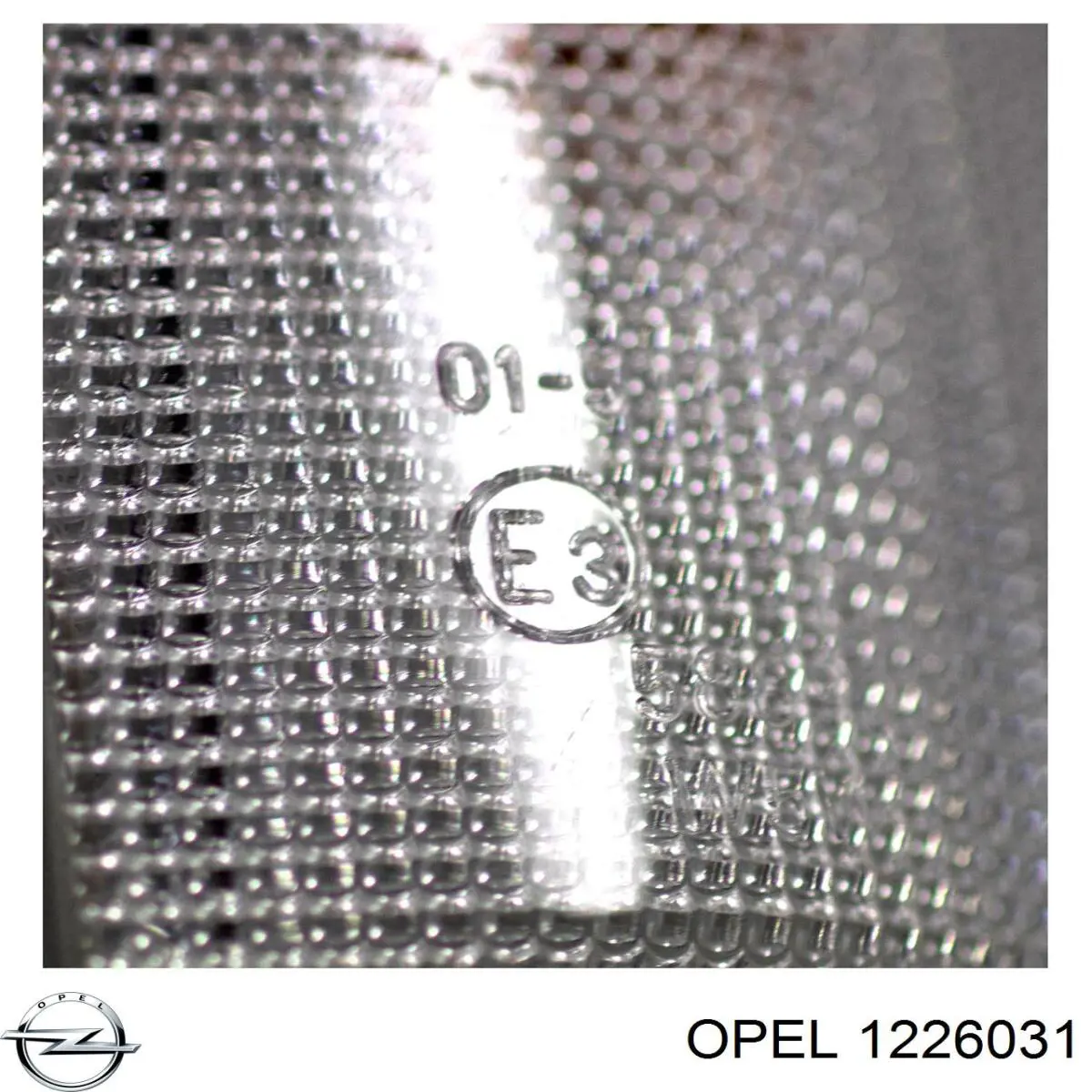 Luz intermitente de guardabarros derecho 93172540 Opel