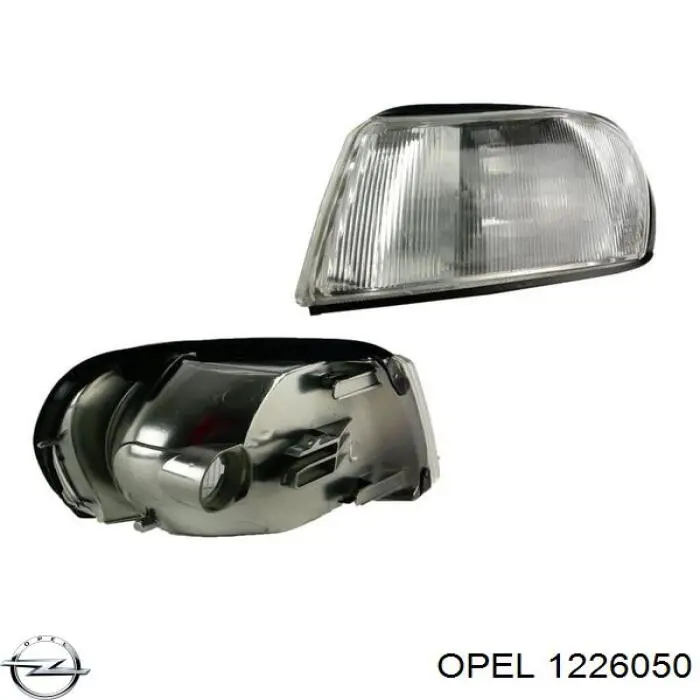 1226050 Opel piloto intermitente izquierdo