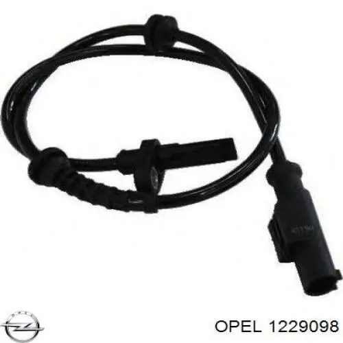 1229098 Opel sensor abs trasero