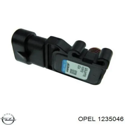 1235046 Opel sensor de presion del colector de admision