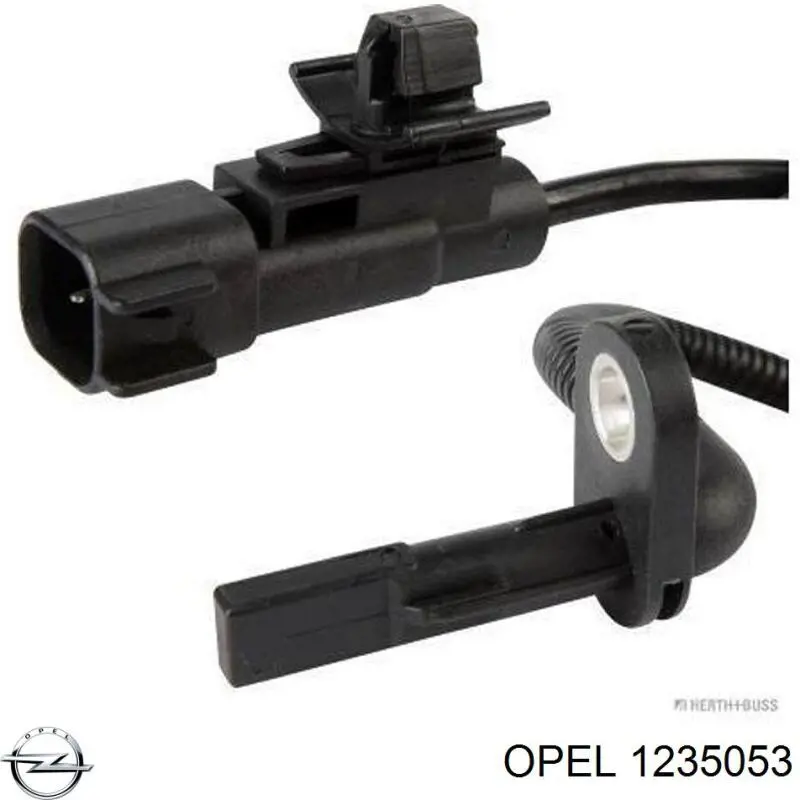 1235053 Opel sensor abs delantero