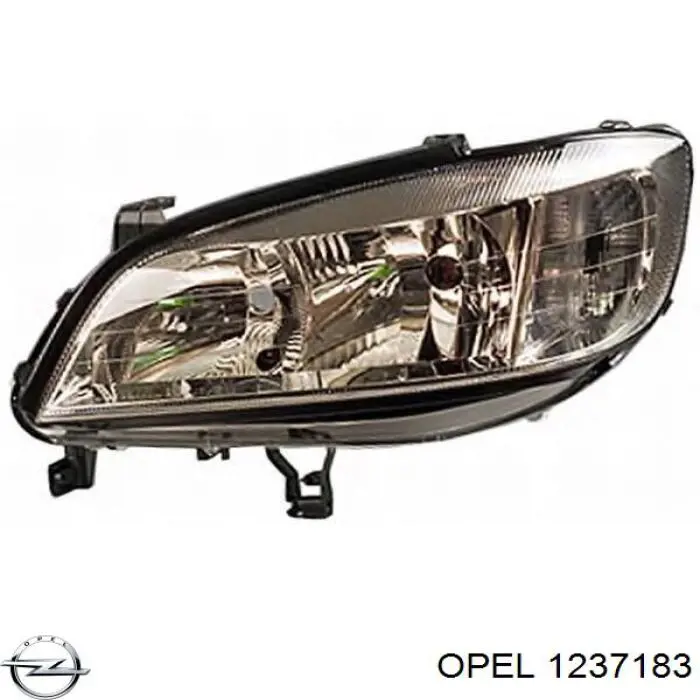 Sensor de árbol de levas 1237183 Opel