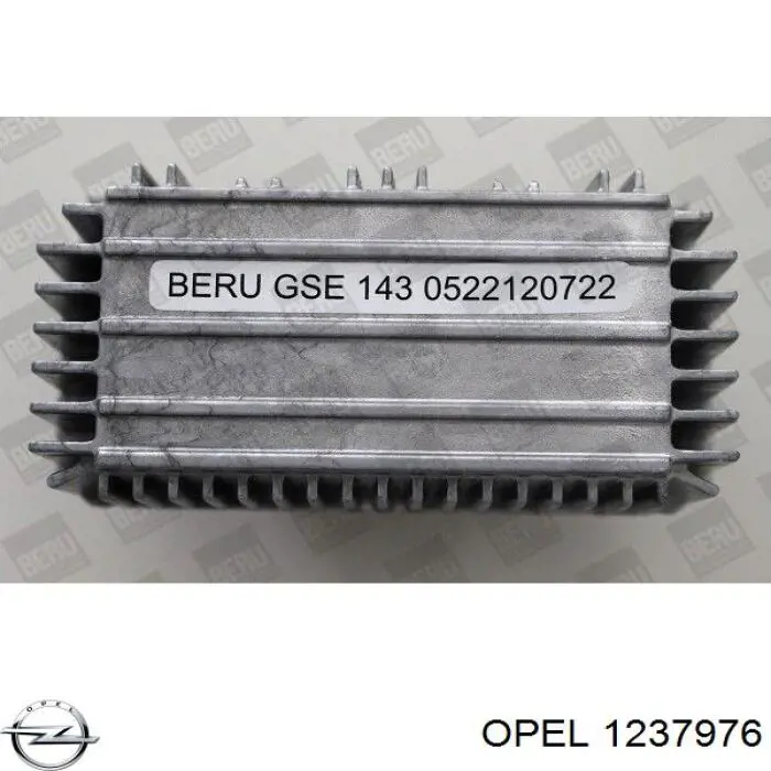 Relé de bujía de precalentamiento Opel Corsa F08, F68