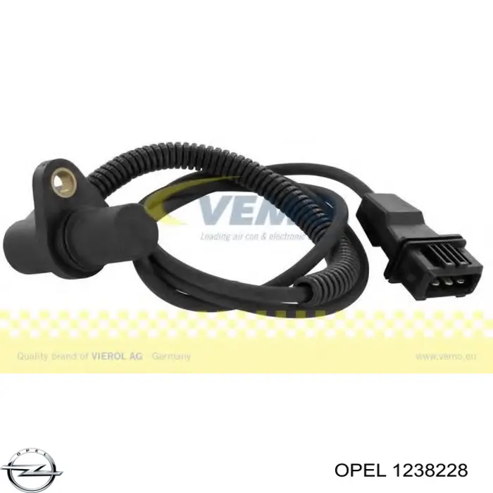 Sensor ckp Opel 1238228