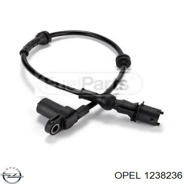 Comprar 1238236 Opel Sensor revoluciones de la rueda, delantero