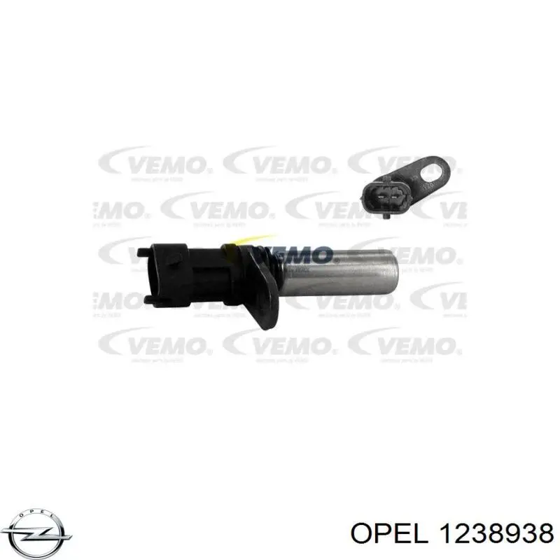 Sensor de cigüeñal 1238938 Opel