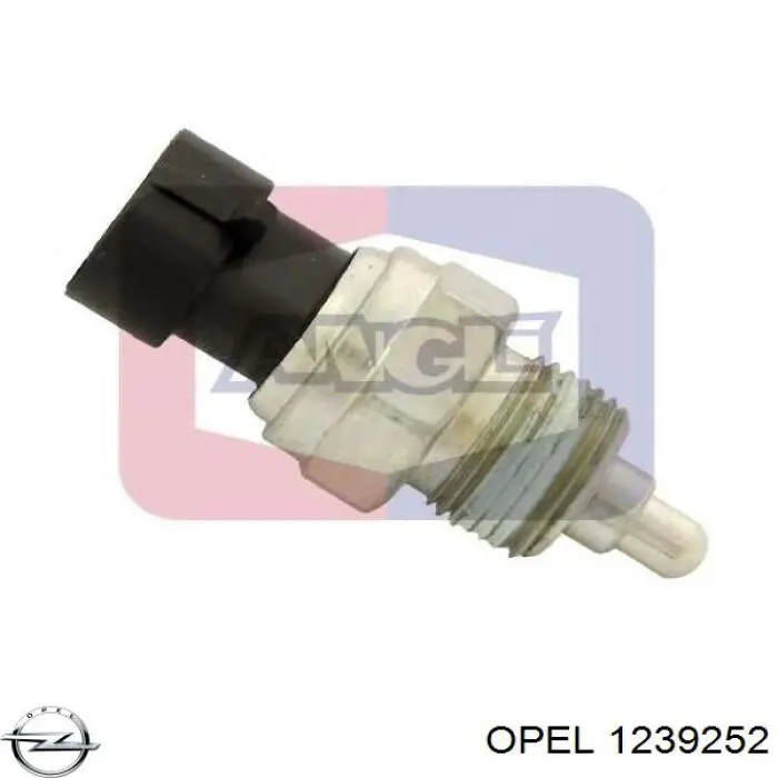 1239252 Opel interruptor, piloto de marcha atrás