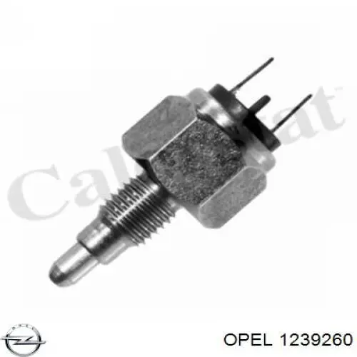 1239260 Opel interruptor, piloto de marcha atrás