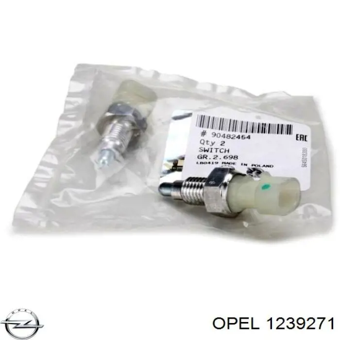 1239271 Opel sensor de marcha atrás