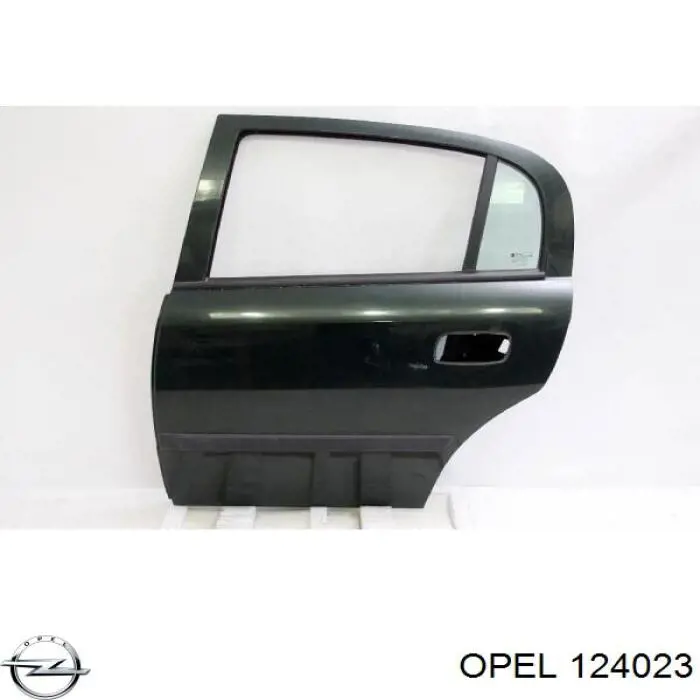 Puerta trasera izquierda para Opel Astra (F48, F08)