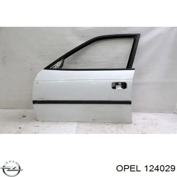 Puerta de coche, delantera, izquierda para Opel Astra (51, 52)