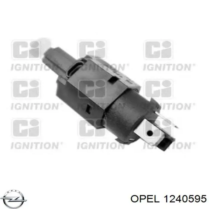 1240595 Opel interruptor luz de freno