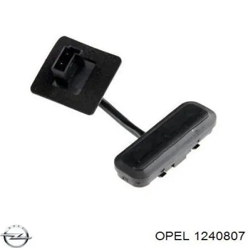 Botón de accionamiento del cierre de la tapa del maletero (puerta trasera 3/5) Opel 1240807 precio, desde 9,08 EUR