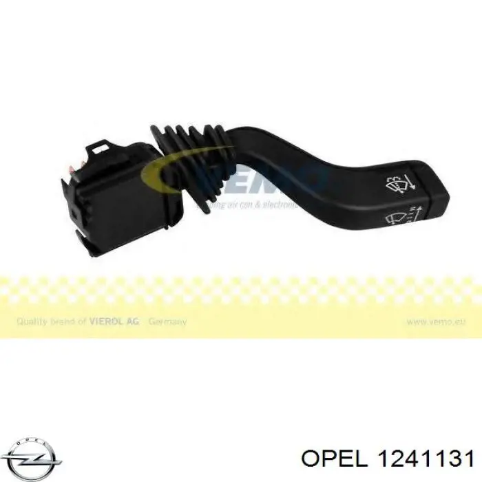 1241131 Opel conmutador en la columna de dirección derecho