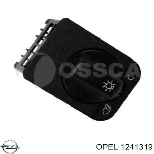 1241319 Opel interruptor de faros para "torpedo"