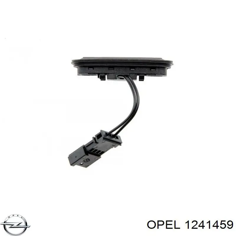 Botón de accionamiento del cierre de la tapa del maletero (puerta trasera 3/5) 1241459 Opel