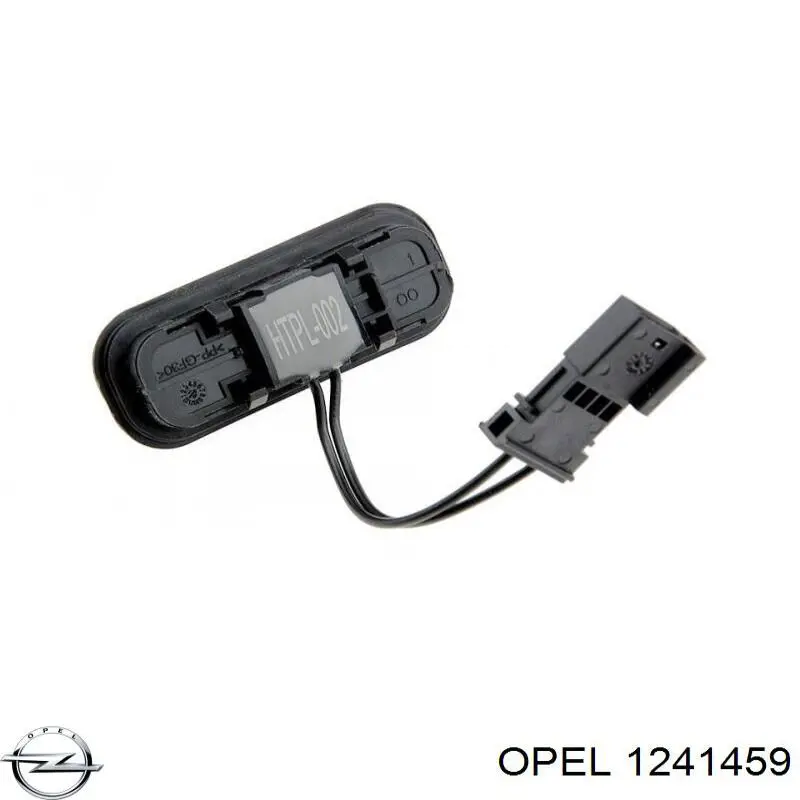 Botón de accionamiento del cierre de la tapa del maletero (puerta trasera 3/5) Opel 1241459