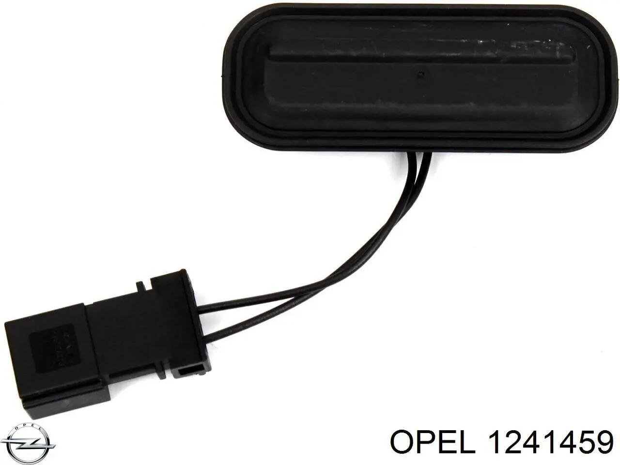 Comprar 1241459 Opel Botón de accionamiento del cierre de la tapa del maletero (puerta trasera 3/5)