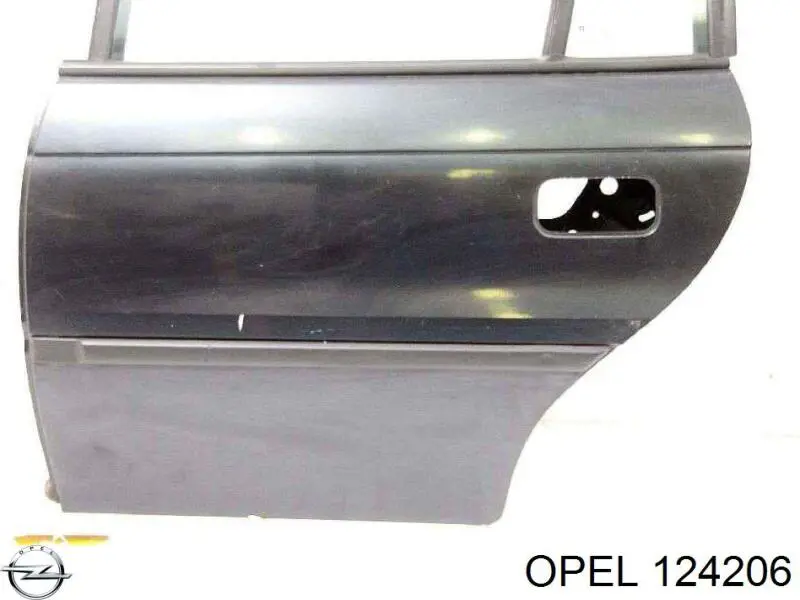 Puerta trasera izquierda Opel Astra F (56, 57)