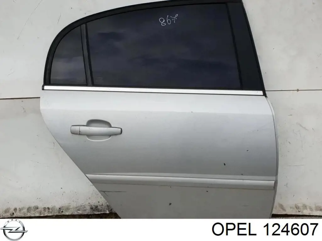 93175837 Opel puerta trasera derecha