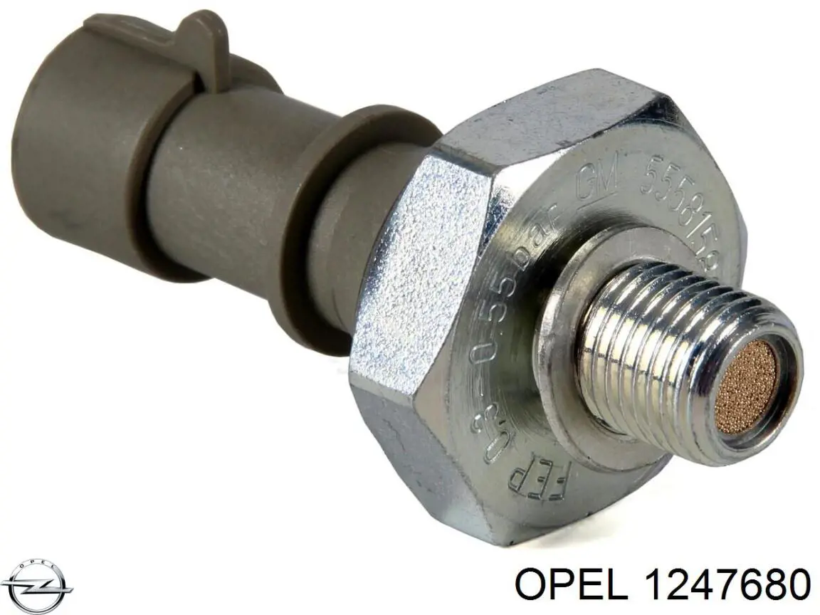 Sensor de presión de aceite 1247680 Opel