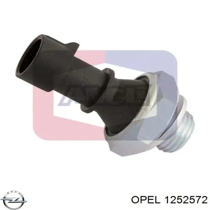 1252572 Opel sensor de presión de aceite