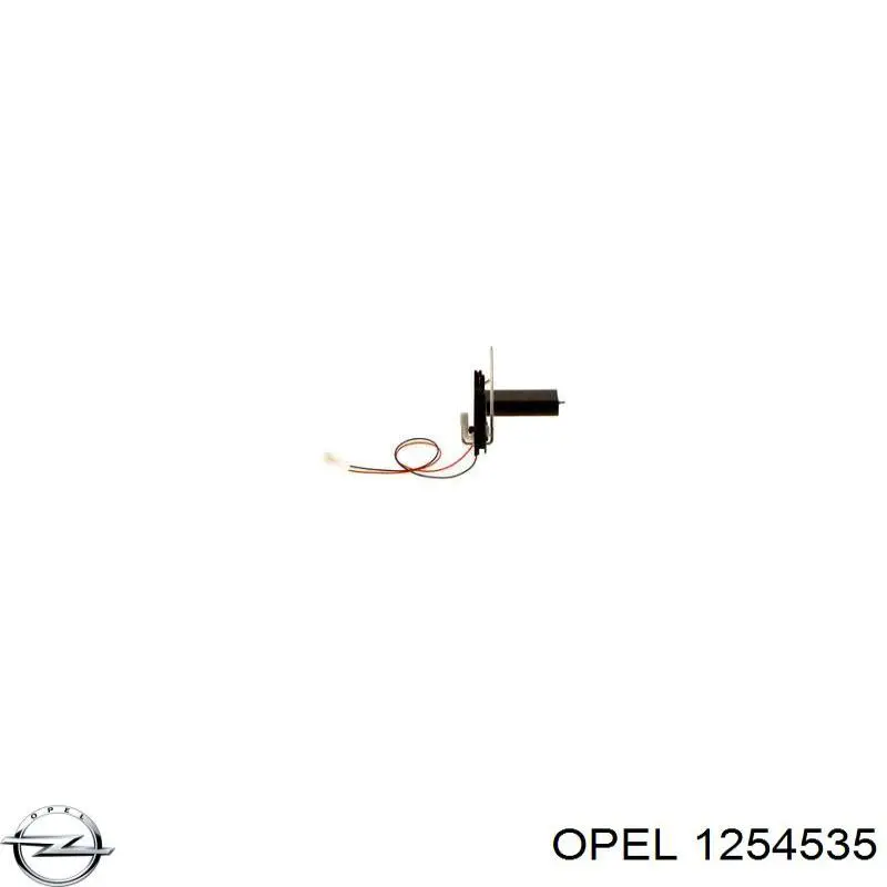 1254535 Opel aforador de combustible