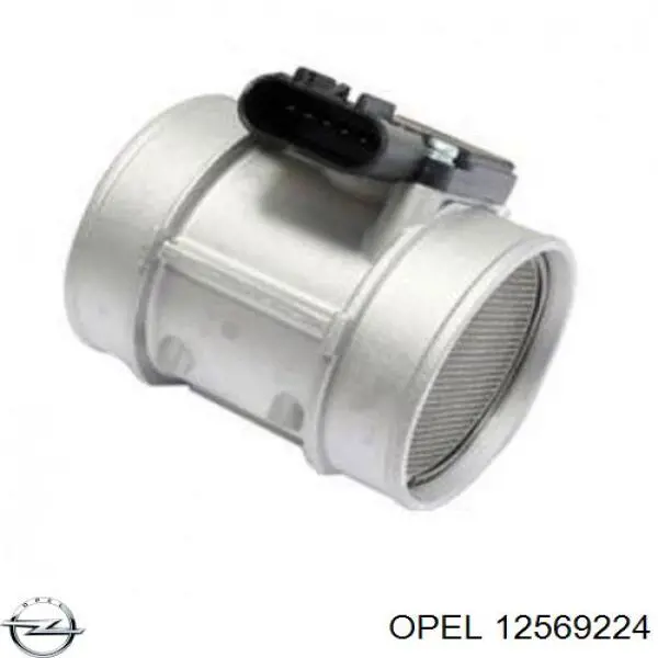 12569224 Opel sensor de flujo de aire/medidor de flujo (flujo de aire masibo)