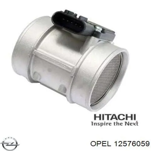 Medidor de flujo de aire Opel 12576059 precio, desde 56,63 EUR
