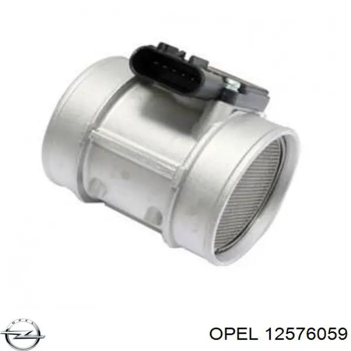 12576059 Opel sensor de flujo de aire/medidor de flujo (flujo de aire masibo)