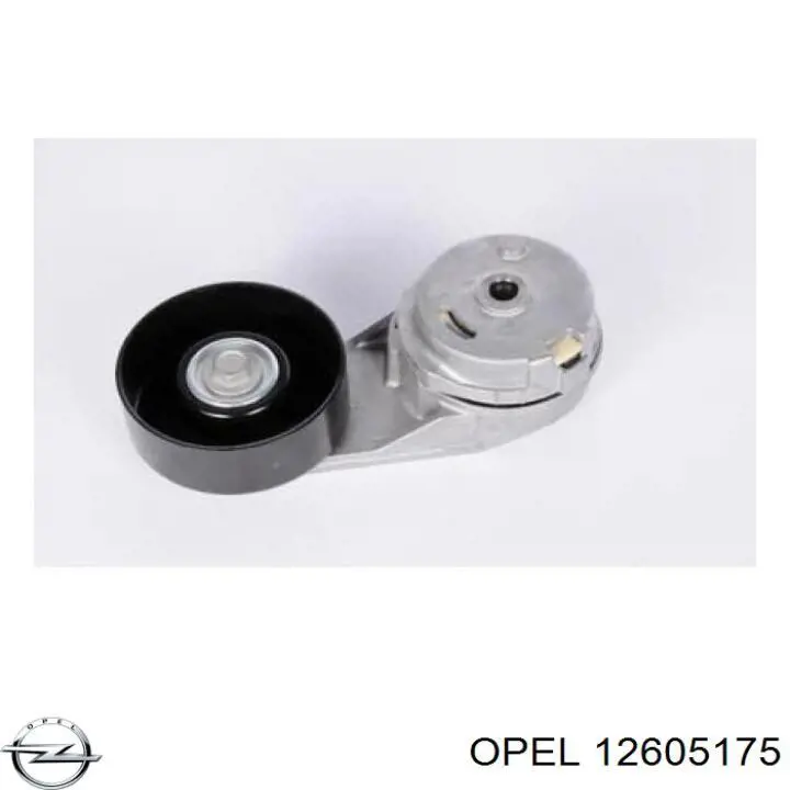 12605175 Opel tensor de correa, correa poli v