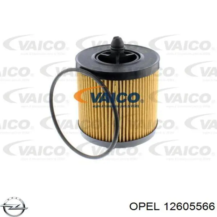 12605566 Opel Filtro aceite